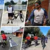 El activista mexicano Luis Fourzán participó en The SunPedal Ride y cruzó Estados Unidos en una bicicleta eléctrica.