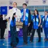 Alumnos ingresando a la ceremonia de graduación diciembre 2023 en el campus SLP