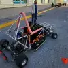 Prototipo del vehículo eléctrico creado