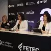 alumnas del Tec presentan la agenda de Actúa