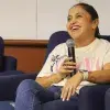 Nora de la Cruz, profesora del Tec campus Estado de México, presentó su libro: Duerme cicatriz, que propone una mirada a la perspectiva ecofeminista.