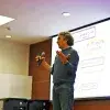 Liderazgo social, con propósito, fue el tema de la ponencia del académico y político Sergio Fajardo.