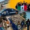 Collage de fotos de estudiantes de ingeniería del Tec de Monterrey campus Laguna en Shell Eco-marathon de Indianápolis