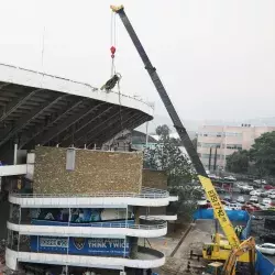 Demolición del "Volado" del Estadio Tecnológico