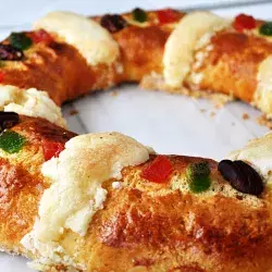 La tradicional Rosca de Reyes