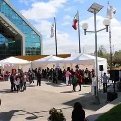 La kermesse se celebró en la Plaza de las Banderas