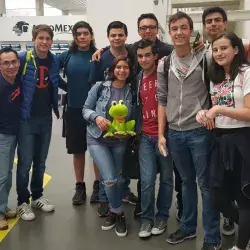 Equipo de robótica Tamán Keet 3933, de Santa Fe.