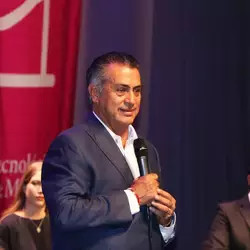 Jaime Rodríguez "El Bronco" en el Tec de Monterrey