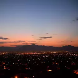 Imagen de Saltillo al atardecer