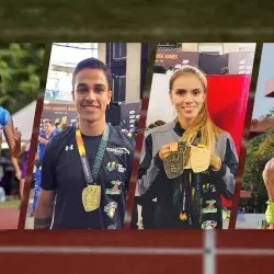 Deportistas de atletismo en el Tec en Juegos Panamericanos Universitarios