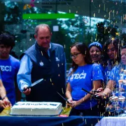 Fotografía de los festejos del 75 Aniversario del Tec de Monterrey en campus Toluca