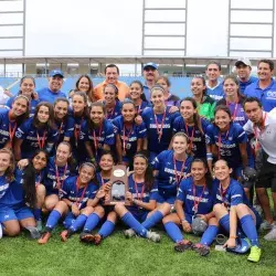 Logran Borreguitas de PrepaTec título nacional en Estadio Borregos