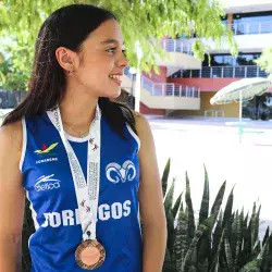 Marcela ganadora de bronce en Interprepas