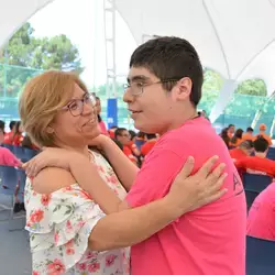 Diana Martínez y Dylan en CreceCam2019