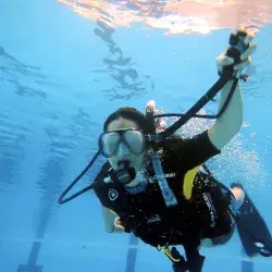 clases de buceo en Semana i 