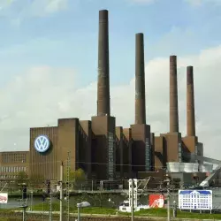 Planta armadora de autos Volkswagen en Wolksburg, Alemania