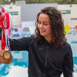 Victoria Cervantes combina sus estudios en PrepaNet y sus entrenamientos, para ser una futura profesionista y estrella en este deporte.