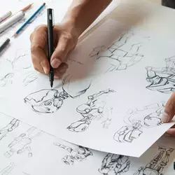 Dibujante de personajes de animación