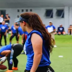 Roxana Reyes, estudiante y deportista del Tec campus Tampico.