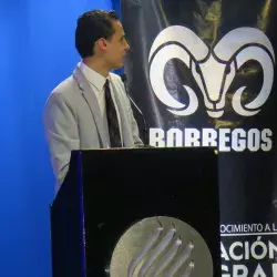 Entrega de diplomas del borrego de oro. 