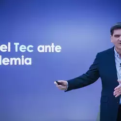 David Garza, presidente del Tec de Monterrey, explica los retos que ha enfrentando el Tec en la pandemia