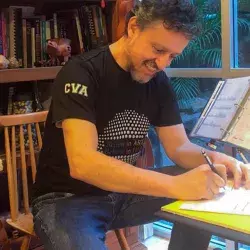 Profesor grabará la pieza musical que compuso ¡con su propia teoría!