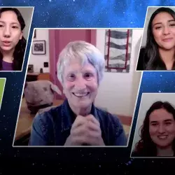 Conversa Donna Haraway con estudiantes sobre el mundo actual 