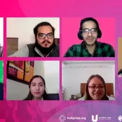 foto de zoom de estudiantes participantes del Hult Prize de Sinaloa