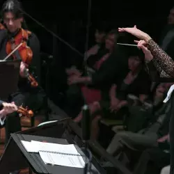 Alondra de la Parra, directora de orquesta mexicana, participó en VibrArt, el festival de arte y cultura del Tec de Monterrey