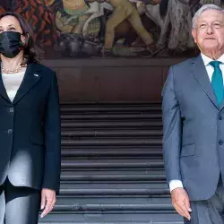 Kamala Harris, vicepresidenta de Estados Unidos, visitó México para reunirse con Andrés Manuel López Obrador