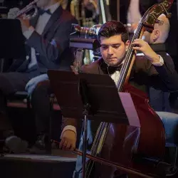 Deja huella musical en orquesta sinfónica