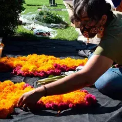 Fiesta de Humanidades en PrepaTec Guadalajara celebra el Día de Muertos.