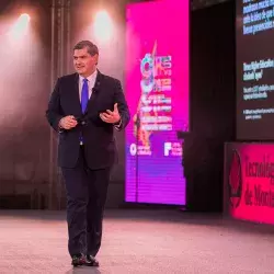 David Garza, rector y presidente del Tec de Monterrey, habló sobre la multidiversidad de la educación en el futuro