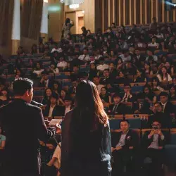 auditorio durante premiación