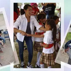 Lili es promotora de la lectura en niños y niñas