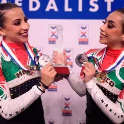 ¡Son de plata! estudiantes de CSF suben al podio en mundial de Cheer