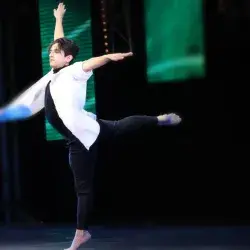 Trading tackles for expression through dance