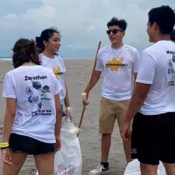 Polinizadores limpiando Puerto Arista en Chiapas