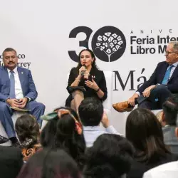 Panel de rectores de universidades regiomontanas FIL MTY 2022.