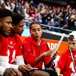 Historic! Mexican flag football star debuts as coach at NFL Pro Bowl