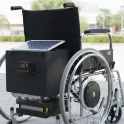 Modelo generado en IA de la silla de ruedas 