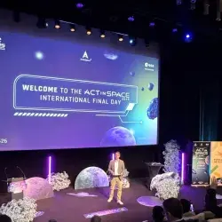 Estudiantes del Tec Querétaro en la final de ActInSpace.