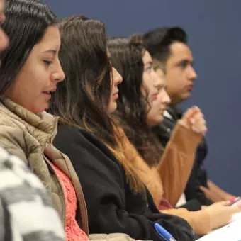 Alumno en la semana de tópicos 