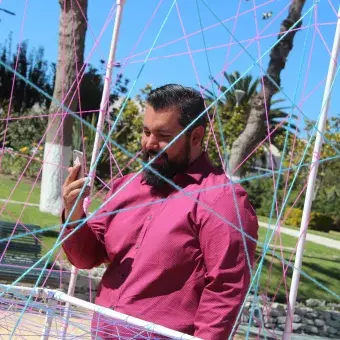 Alumno en la semana de tópicos 