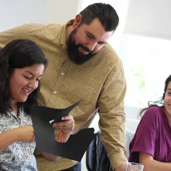 Alumno en la semana de tópicos 