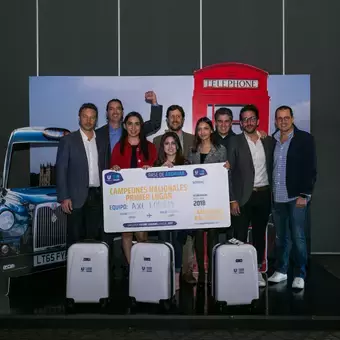 Equipo ganador del concurso 