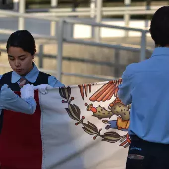 Acto Cívico Día de la Bandera