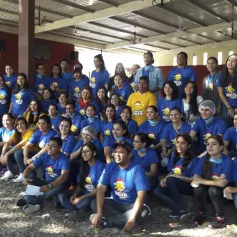 El equipo de voluntarios del 2016