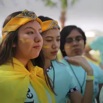 Alumnos viviendo día uno