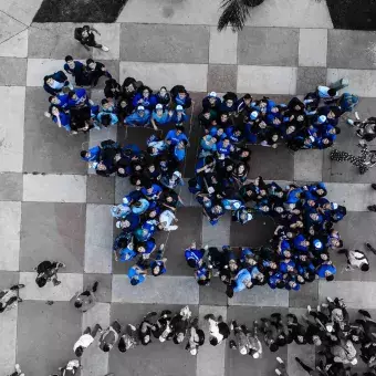 En Tec campus León, los alumnos vibraron con el festejo.